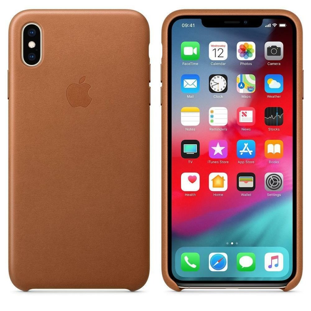 Apple iPhone Xs Max Leather Case